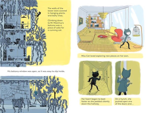 Miss Cat - The Case of the Curious Canary