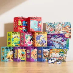 Mideer Level Up! Puzzle Serisi – Seviye 1: Hayvanlar