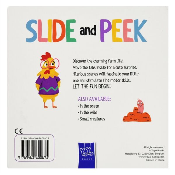 Slide And Peek On The Farm