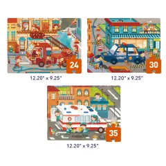 Mideer Level Up! Puzzle Serisi – Seviye 3: Kurtarma Ekibi