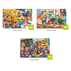 Mideer Level Up! Puzzle Serisi – Seviye 4: Bebek Rutini