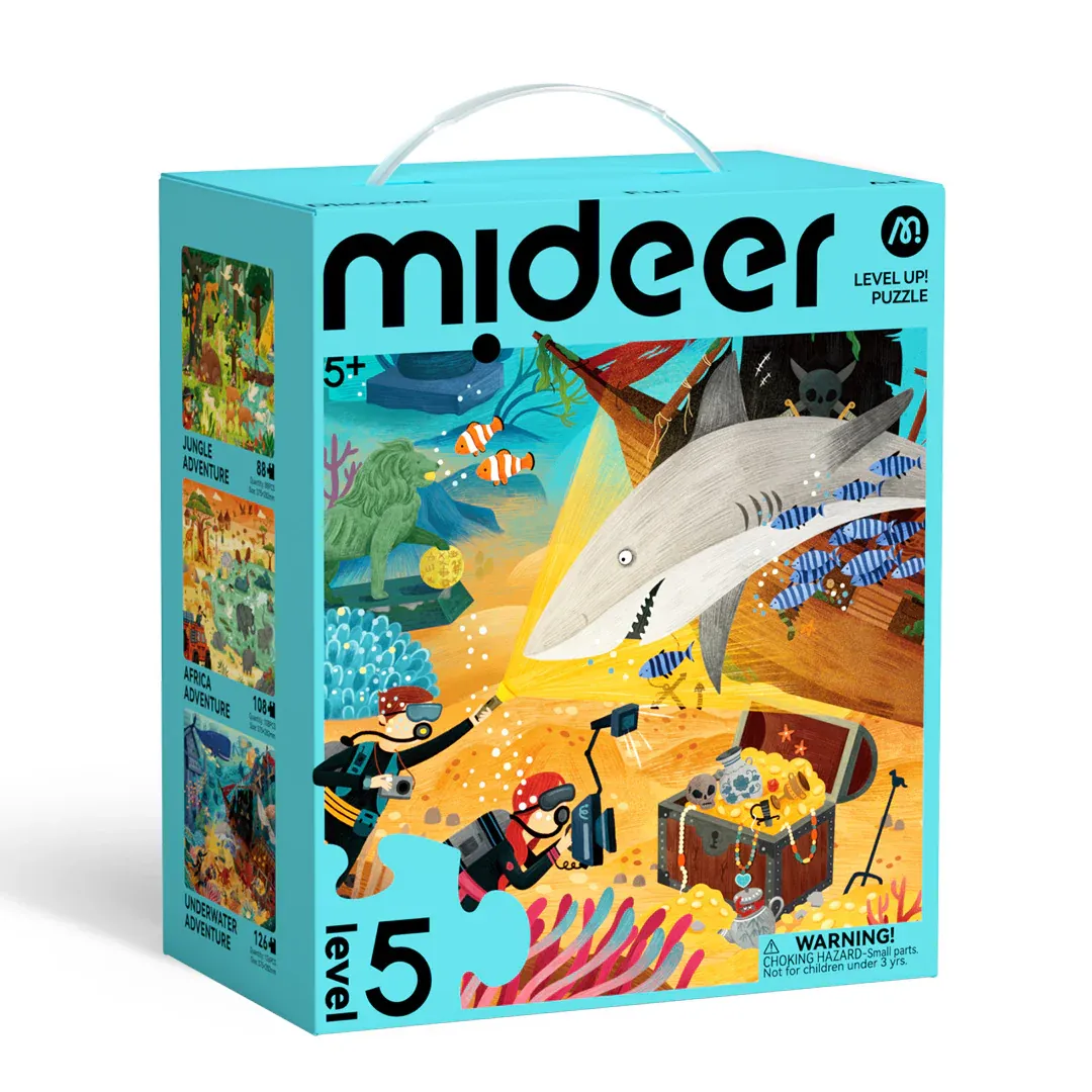 Mideer Level Up! Puzzle Serisi - Seviye 5: Muhteşem Macera