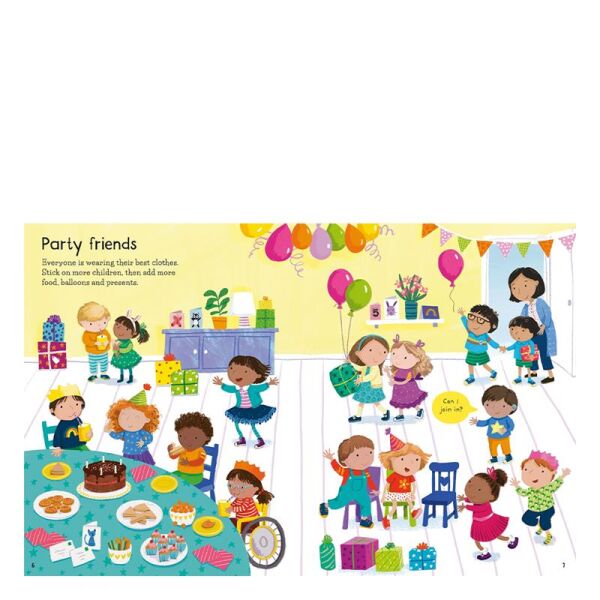 First Sticker Book My Friends