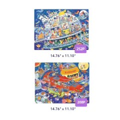 Mideer Level Up! Puzzle Serisi – Seviye 7: Yıldız Yolculuğu (208P-252P)