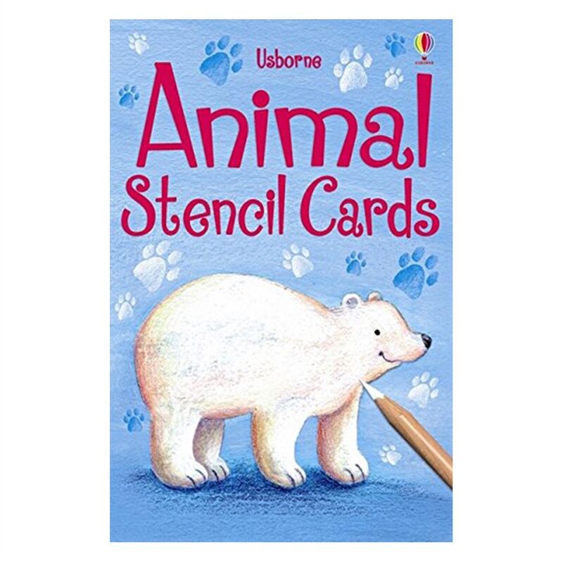 ANIMAL STENCIL CARDS