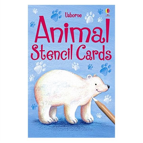 ANIMAL STENCIL CARDS