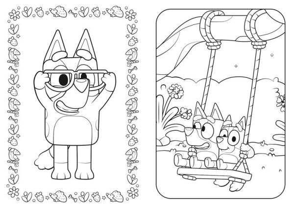 Bluey - Fun and Games Colouring Book