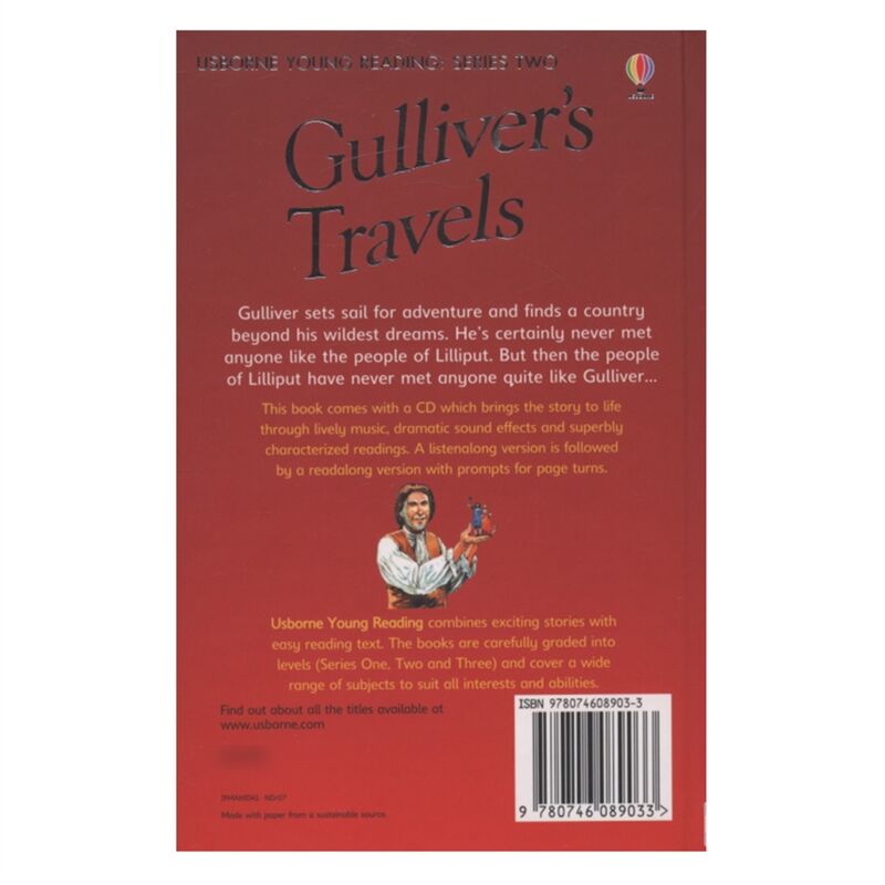 Gulliver S Travels (Usborne Young Reading)