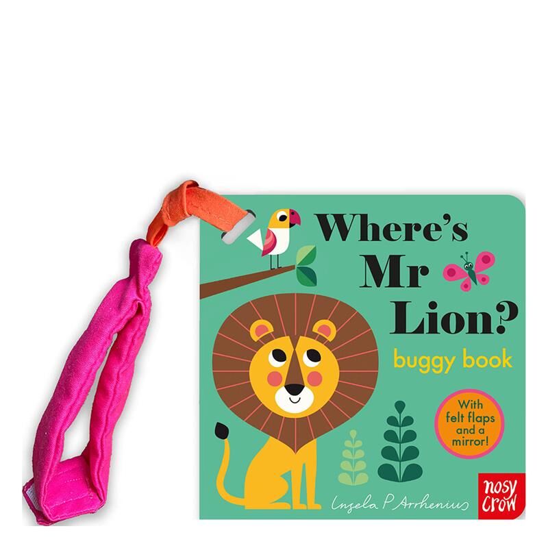 Where Is Mr Lion Buggy Book