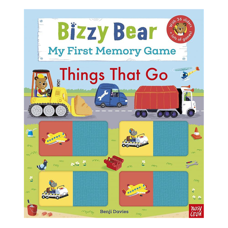 Bizzy Bear My First Memory Game Book - Things That