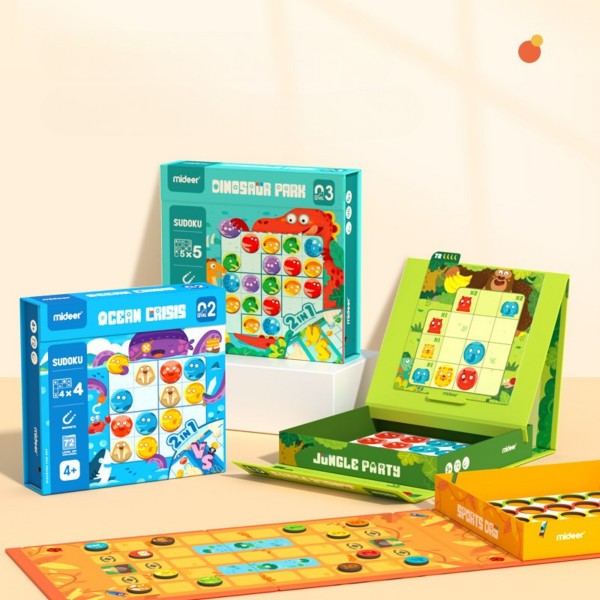 Mideer Sudoku Serisi- Dinozor Parkı