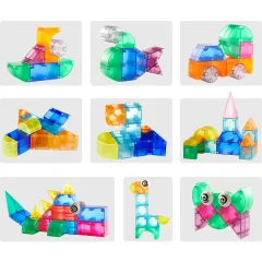Mideer Magnetic İnşaat Blokları - 20 Parça