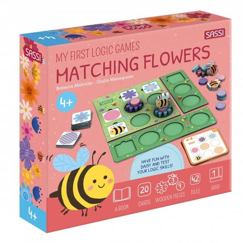 İlk Mantık Oyunlarım - Eşleşen Çiçekler