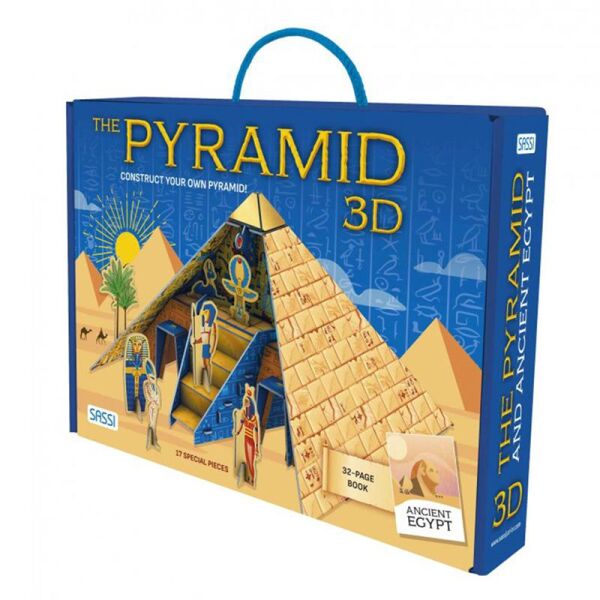 Antik Mısır - 3D Piramit Modeli ve Kitap