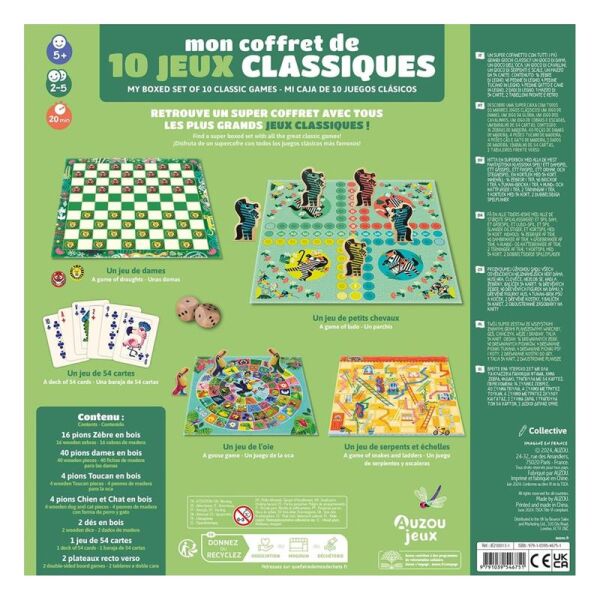 My boxed set of 10 classic games
