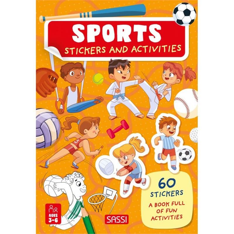 Sticker ve Aktivite Kitabı - Spor Çeşitleri