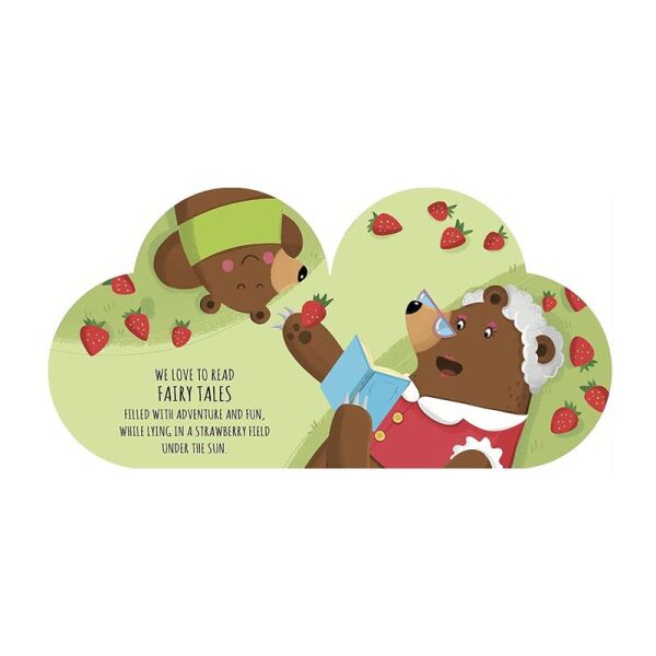 With Love Grandma - Shaped Board Book