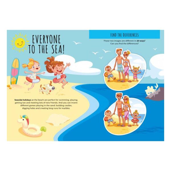Sticker ve Aktivite Kitabı - Tatil Zamanı