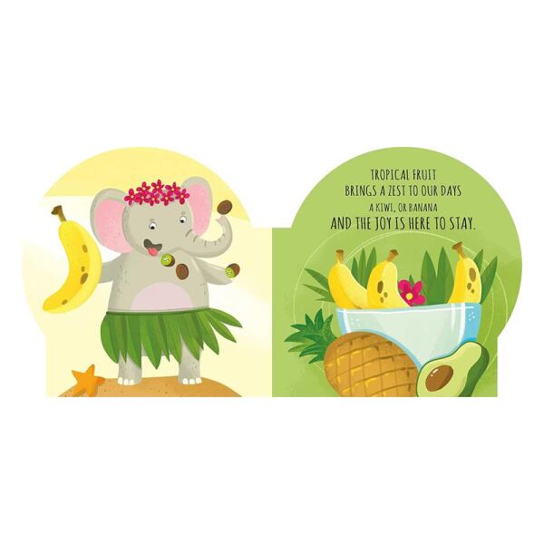 Fruit - Shaped Board Book