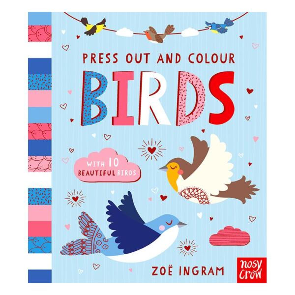 Press Out And Colour - Birds