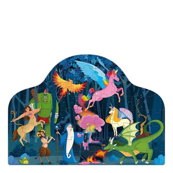 Shaped Puzzle Fantasy - The Enchanted Forest