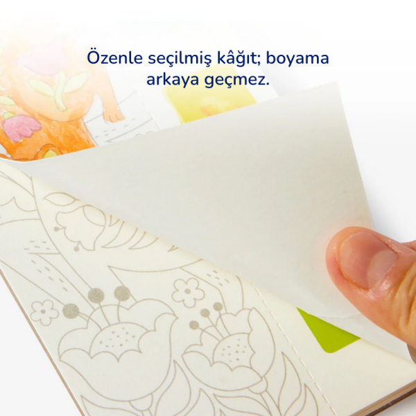 Akıllı Sulu Boya Defteri - Harika Orman