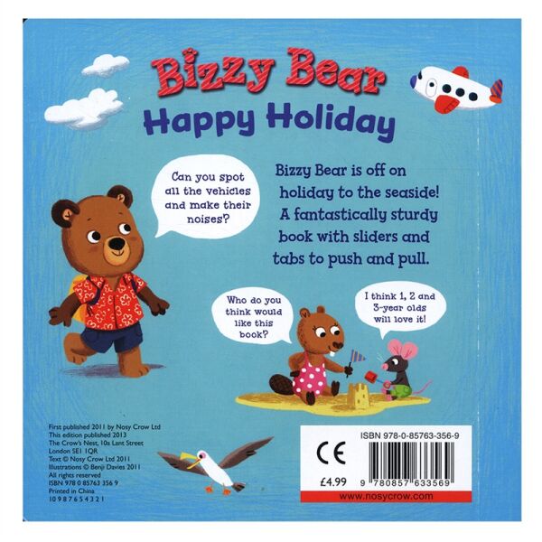 Bizzy Bear - Happy Holiday