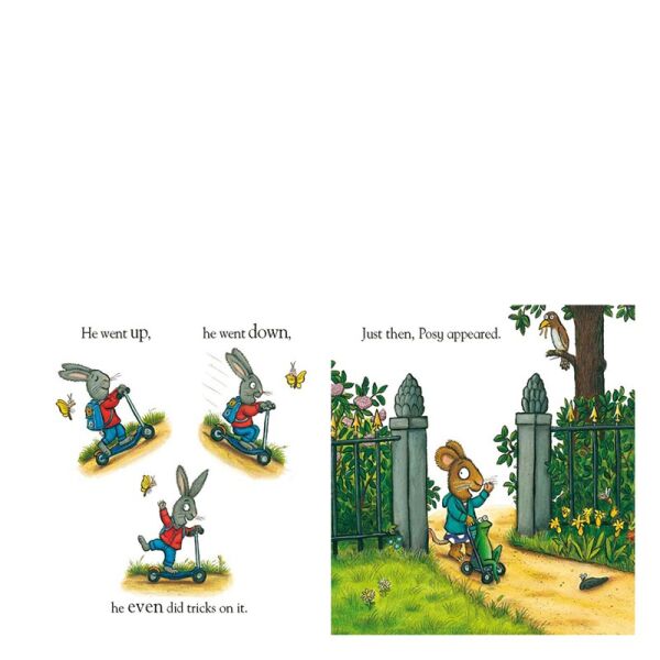 Pip And Posy - The Super Scooter (Board Book)