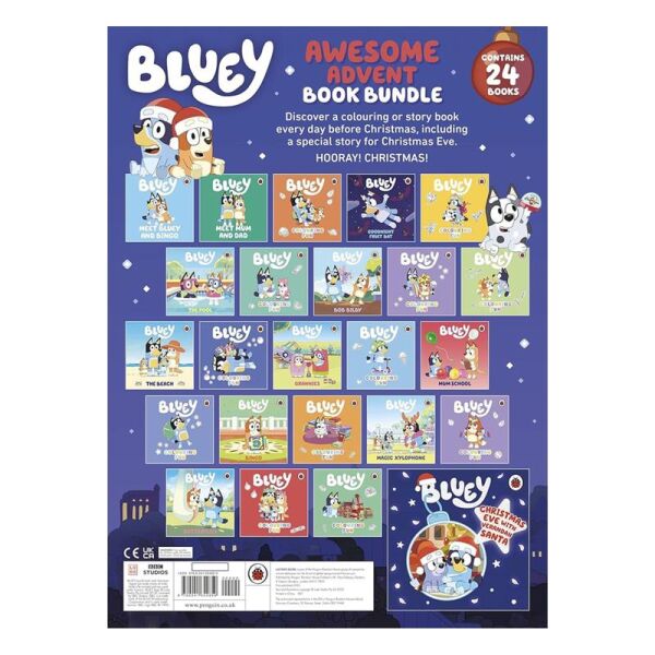Bluey - Awesome Advent Book Bundle