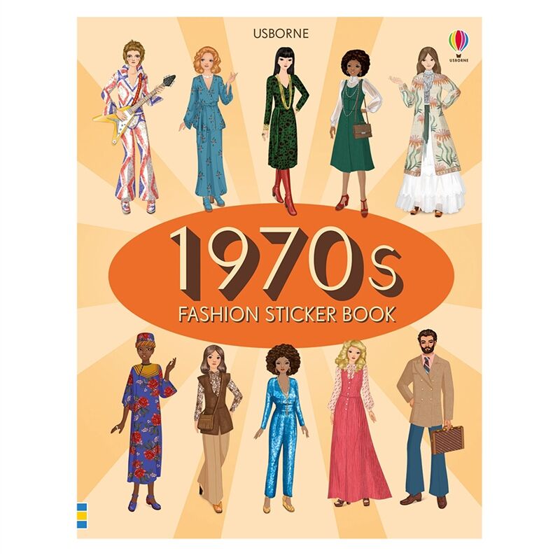 1970 S Fashion Sticker Book