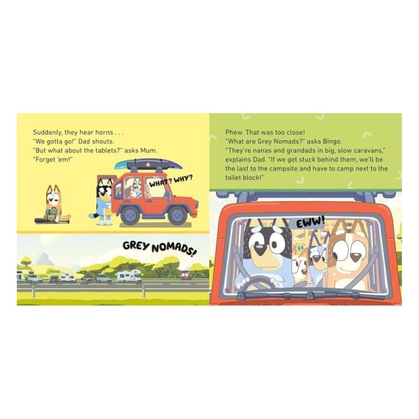 Bluey - Road Trip - Board Book