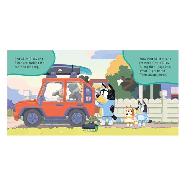 Bluey - Road Trip - Board Book