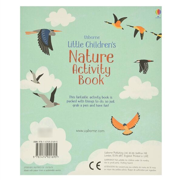 LITTLE CHILDREN'S NATURE ACTIVITY BOOK