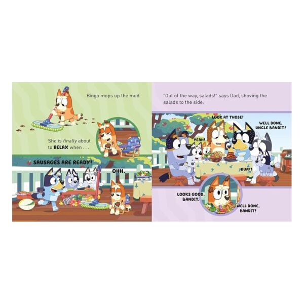 Bluey - BBQ - Board Book