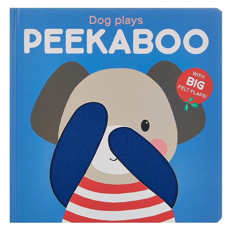 Dog Plays Peekaboo