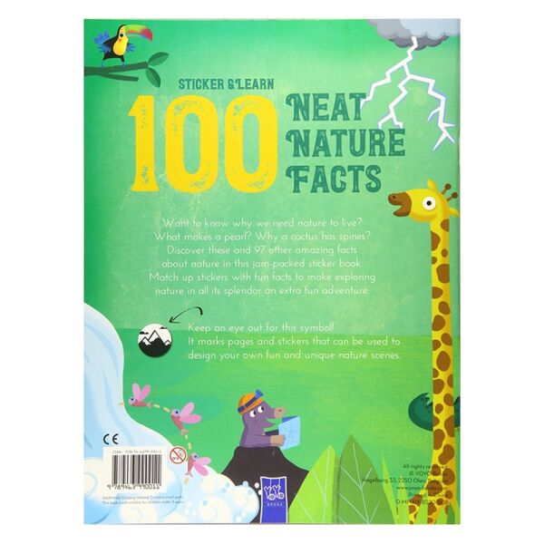 100 NEAT NATURE FACTS STICKER