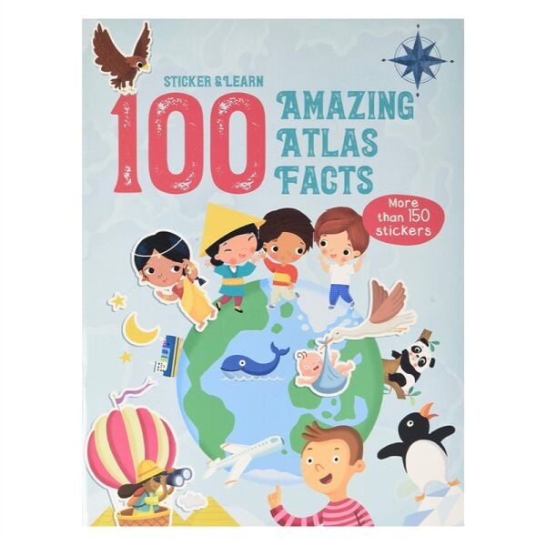 100 Amazing Atlas Facts Sticker