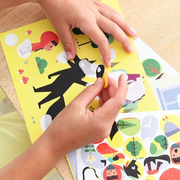 Sticker Story - Little Red Riding Hood