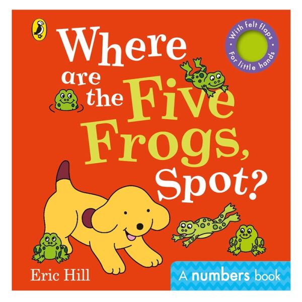Where Are The Five Frogs- Spot