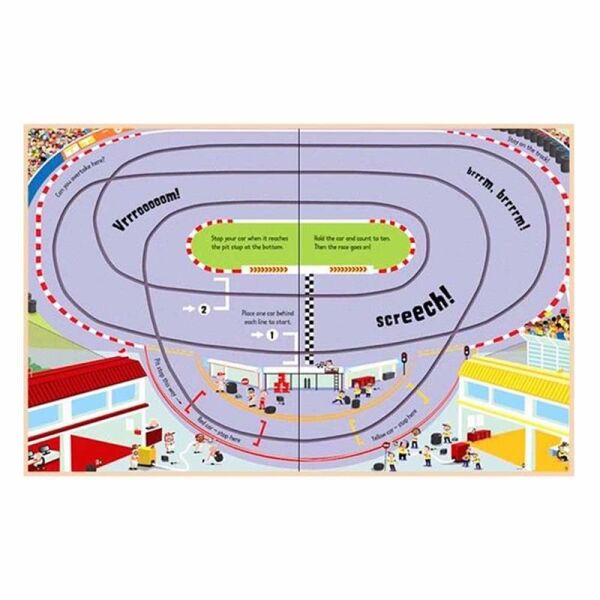 Wind-Up Racing Cars