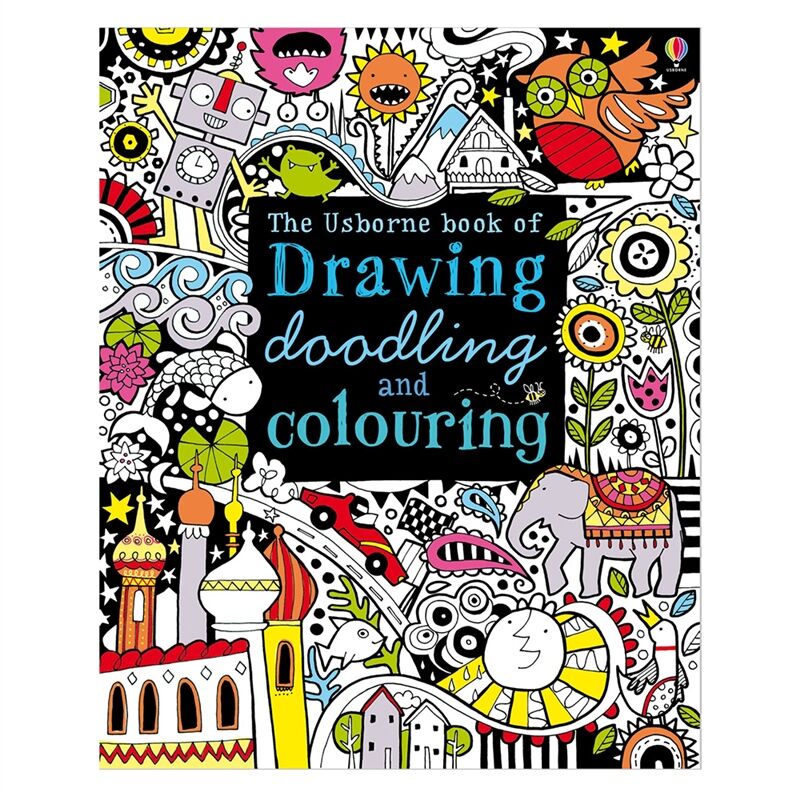 Drawing- Doodling And Colouring Book
