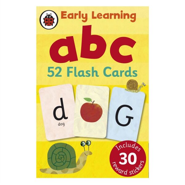 Early Learning Abc 52 Flash Cards