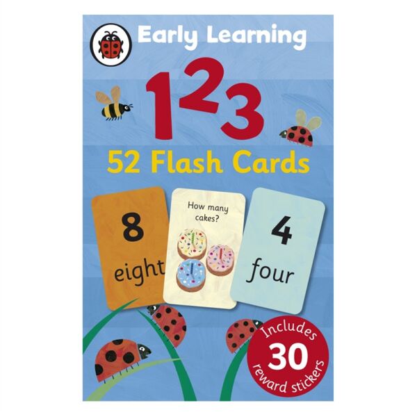 Early Learning 123 52 Flash Cards