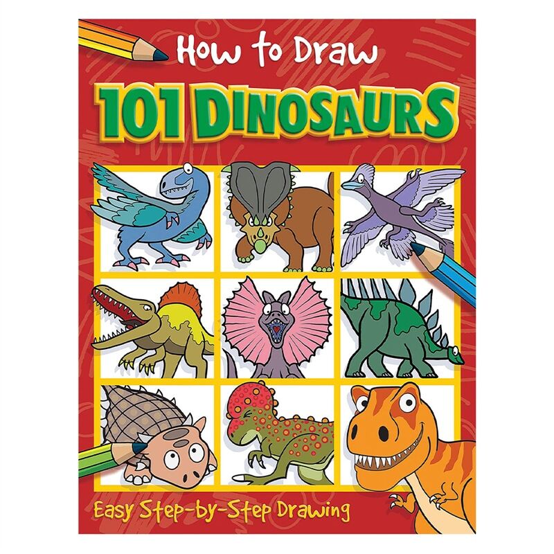 How To Draw 101 Dinosaurs