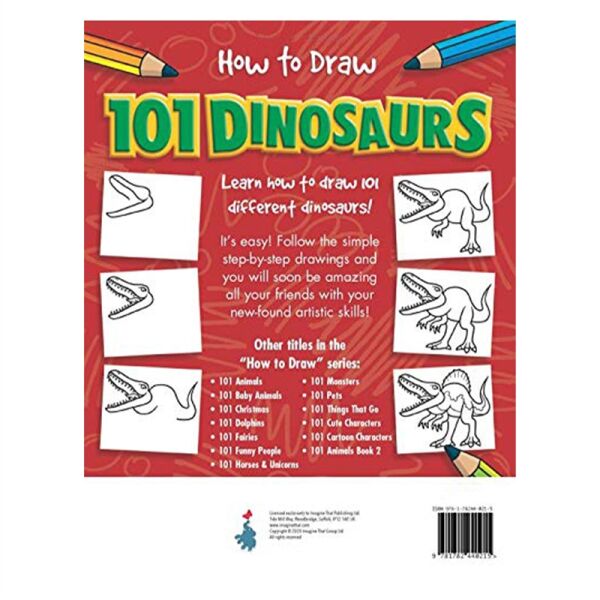 How To Draw 101 Dinosaurs