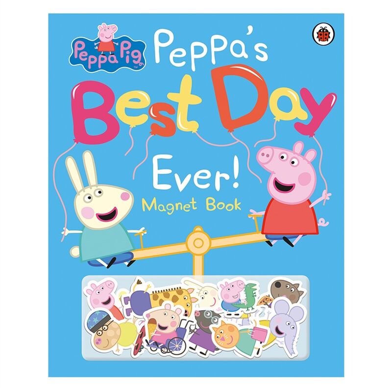Peppa Pig - Peppa S Best Day Ever Magnet Book