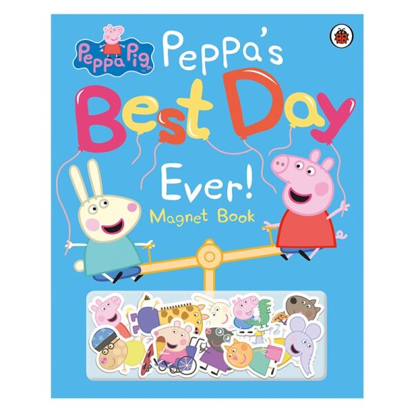 Peppa Pig - Peppa S Best Day Ever Magnet Book