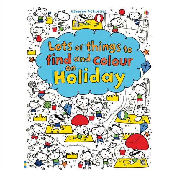 Lots Of Things To Find And Colour On Holiday