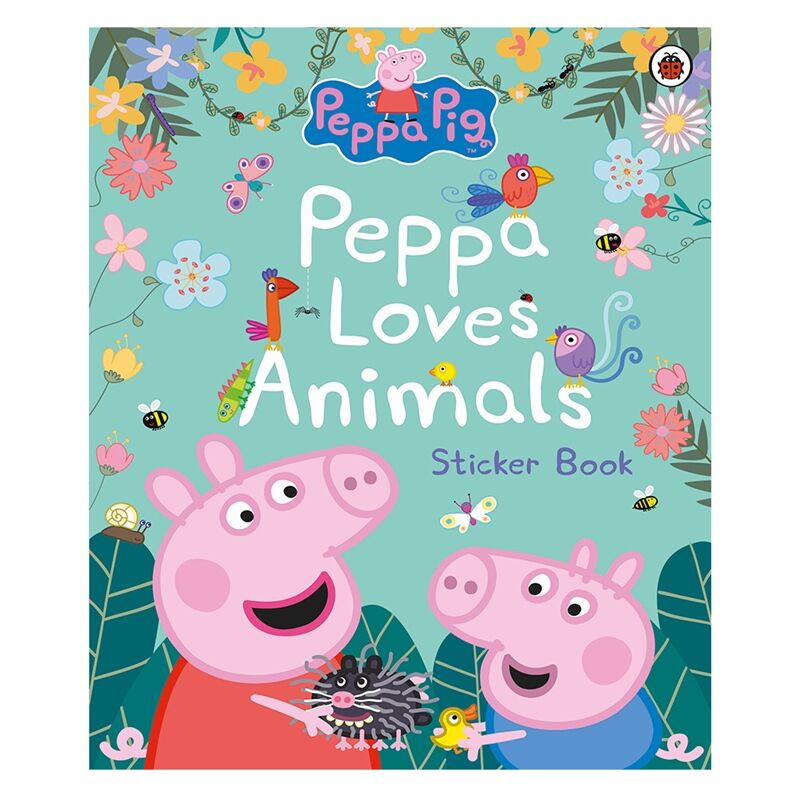 Peppa Pig - Peppa Loves Animals Sticker Book