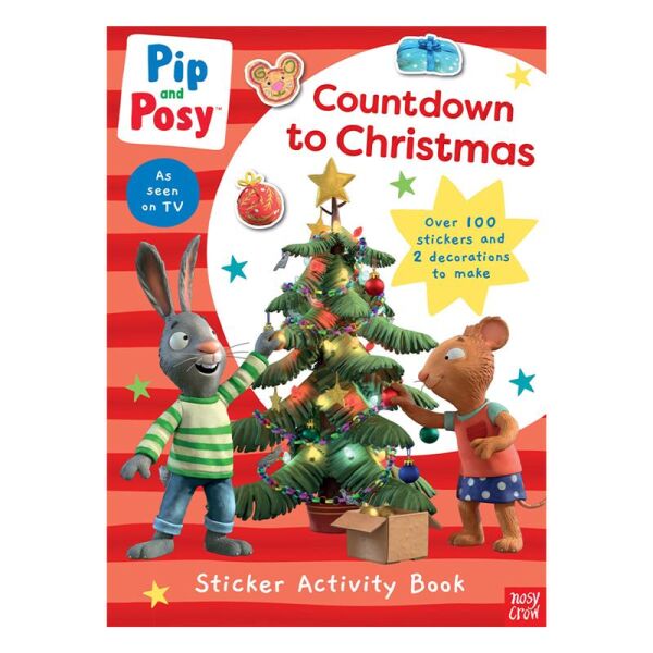 Pip And Posy - Countdown To Christmas Sticker